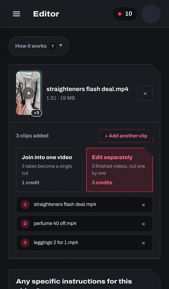 Add the batch
